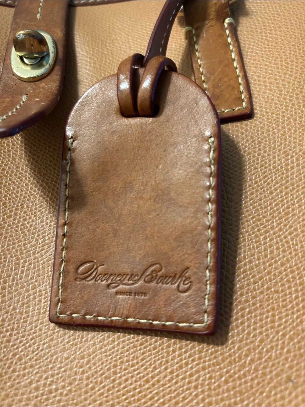 Dooney & Bourke structured leather
